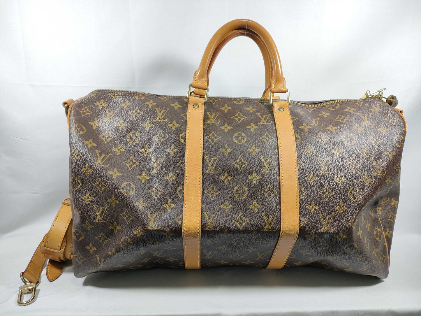 LOUIS VUITTON Monogram LV Keypol 50 Banduriere M41416 Boston Bag