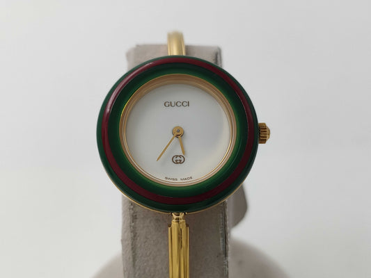 GUCCI Change Bezel 11/12 0550306 Quartz Women's Watch
