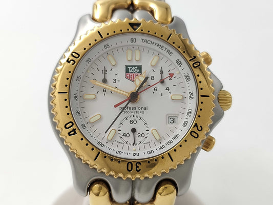 TAG Heuer S35.006 608437 White Dial Quartz Men's Watch