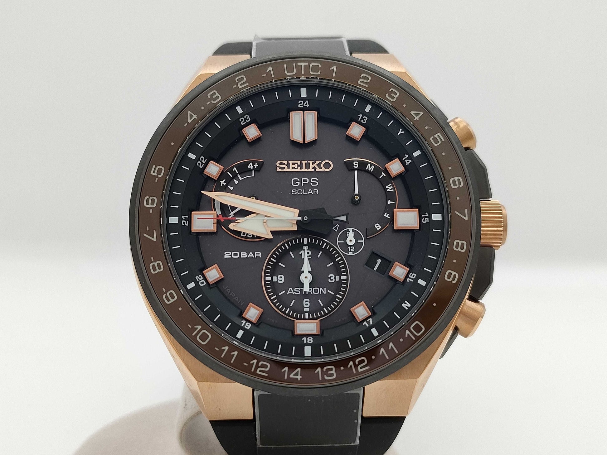 SEIKO 8X53-0BB0-2 871588 Solar Men's Watch