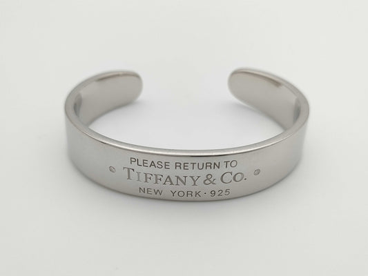 Tiffany&Co. Tiffany Return to Narrow Cuff Bangle Bracelet Bangle