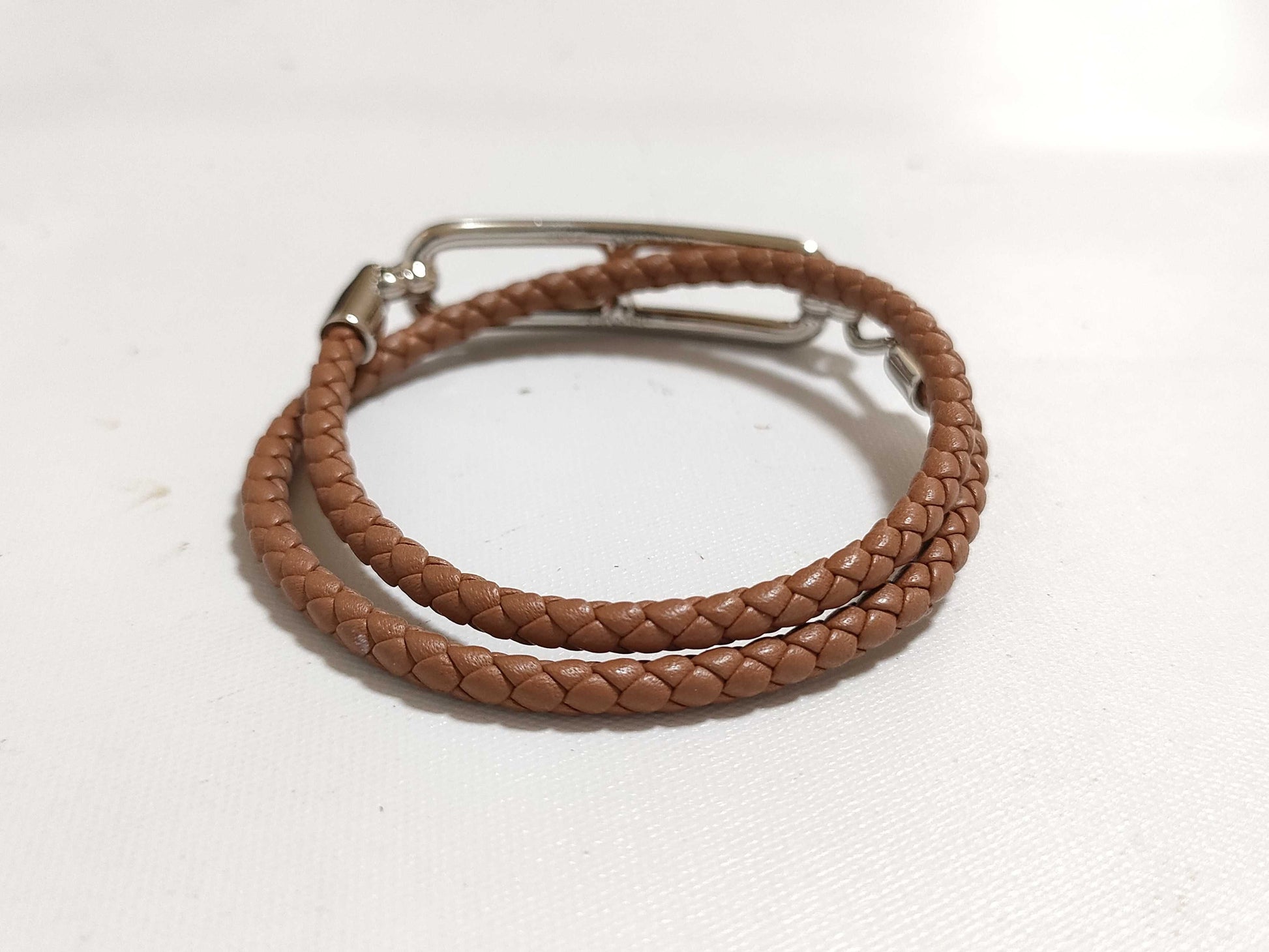 HERMES Double Tour Metal Bracelet Bracelet/Bangle