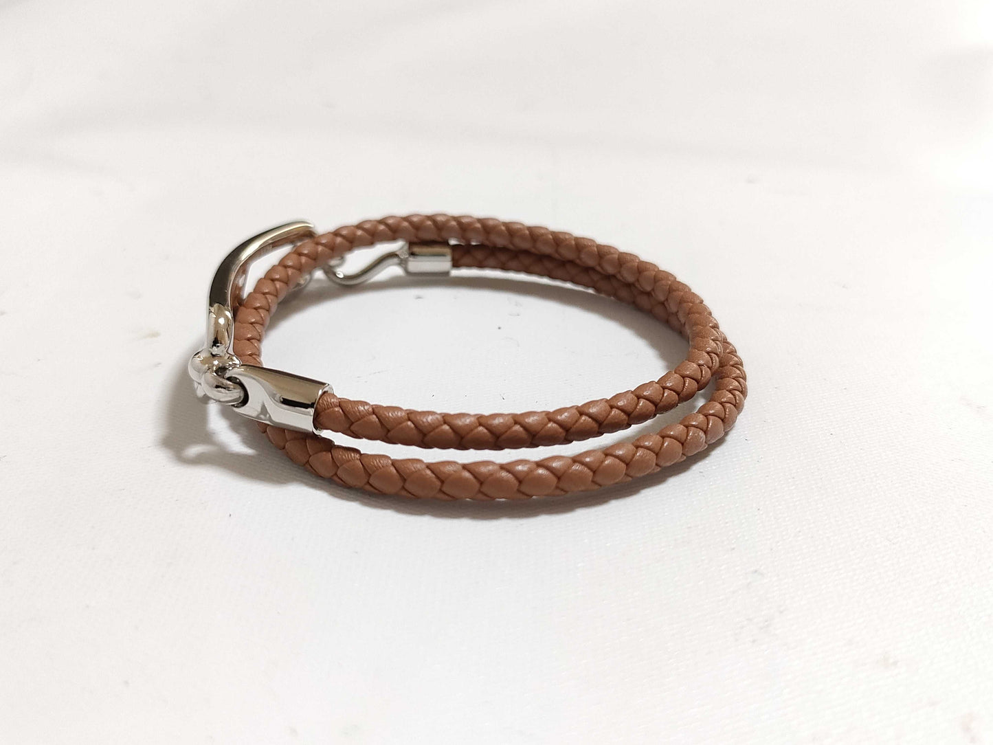 HERMES Double Tour Metal Bracelet Bracelet/Bangle