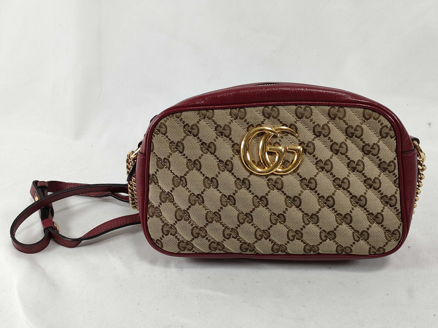 GUCCI GG Canvas Gucci Marmont Camera Shoulder Bag Shoulder Bag