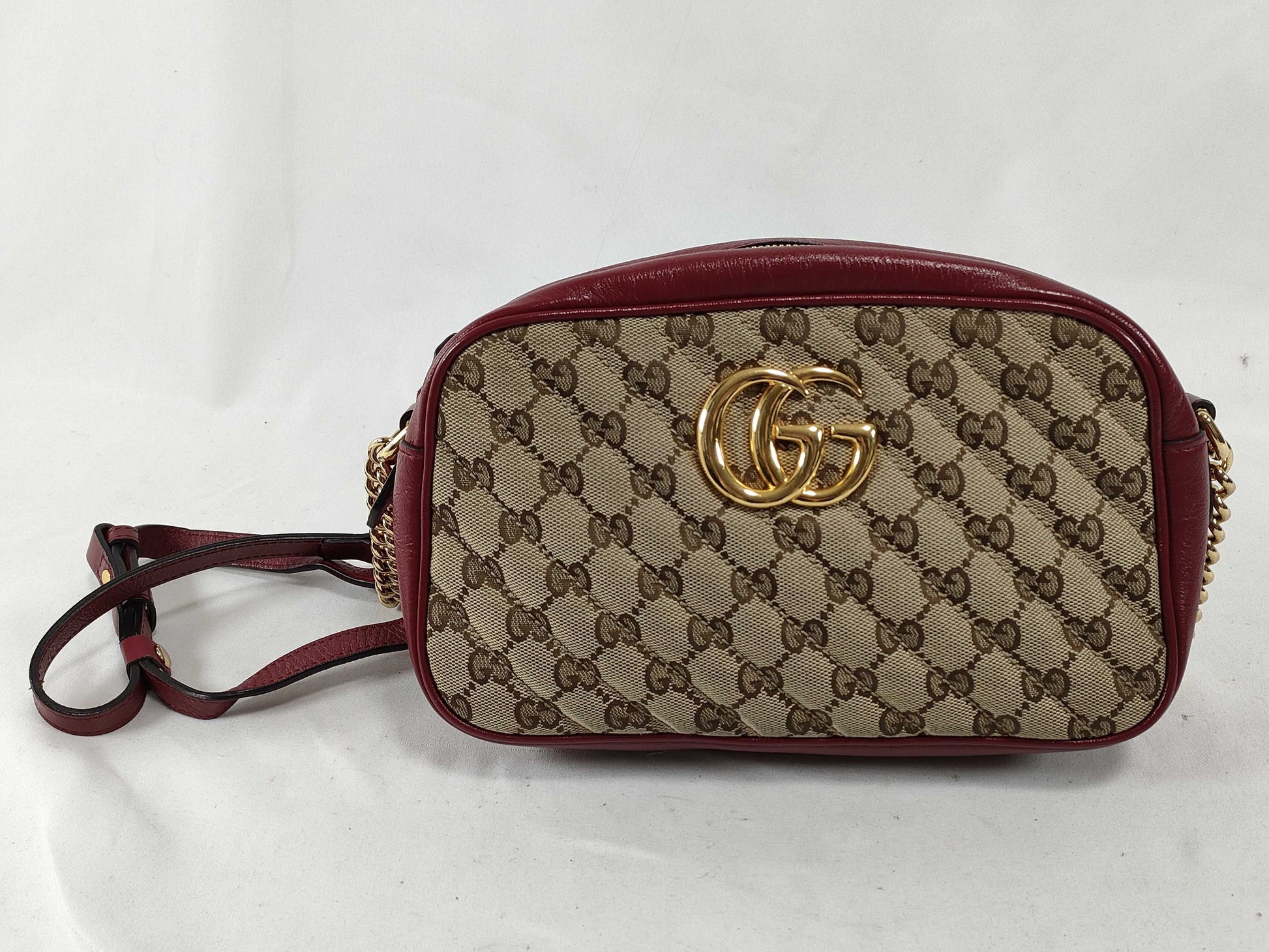 GUCCI GG Canvas Gucci Marmont Camera Shoulder Bag Shoulder Bag