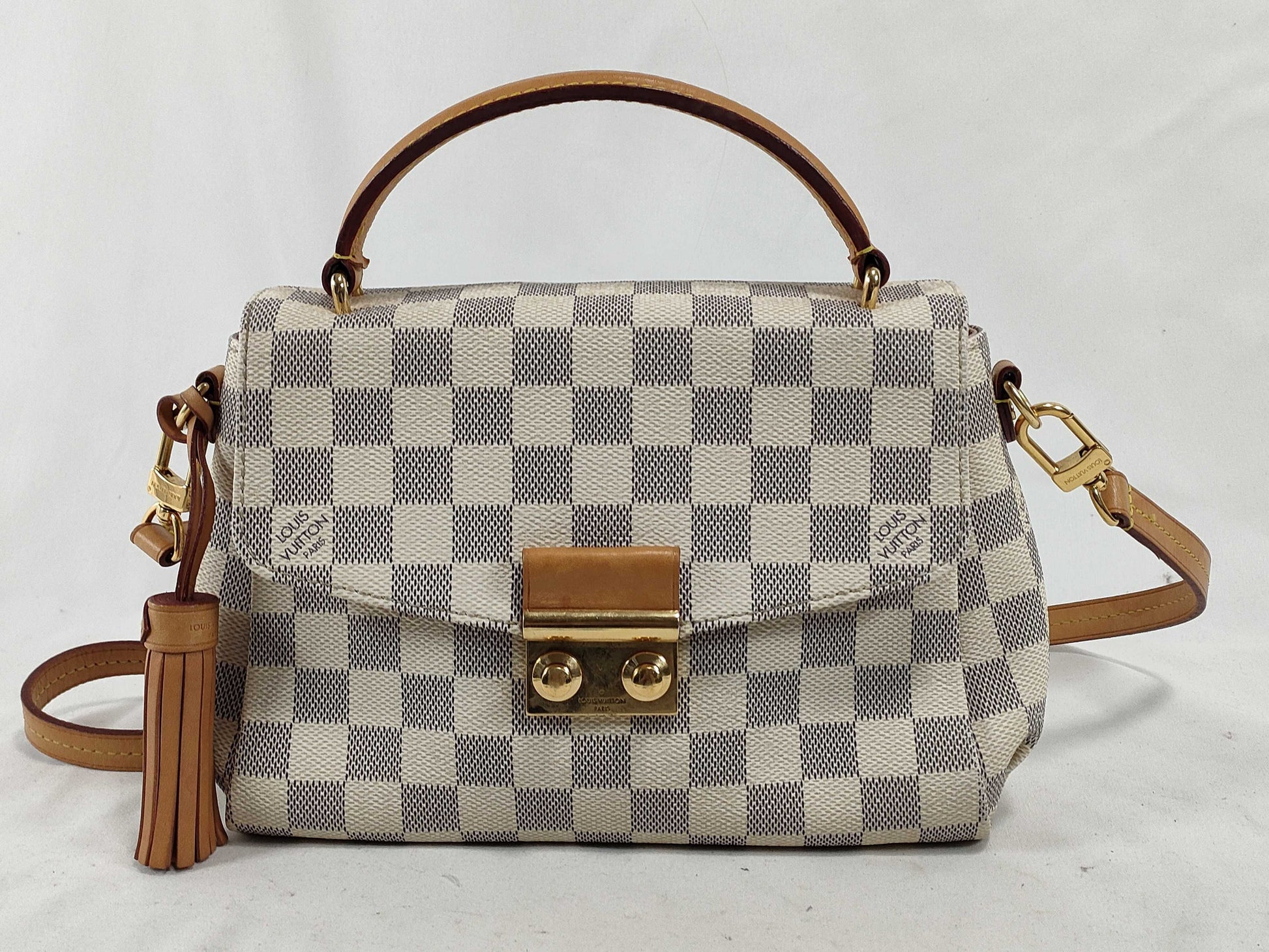 LOUIS VUITTON Damier Azul Louis Vuitton Damier Shoulder Bag Handbag