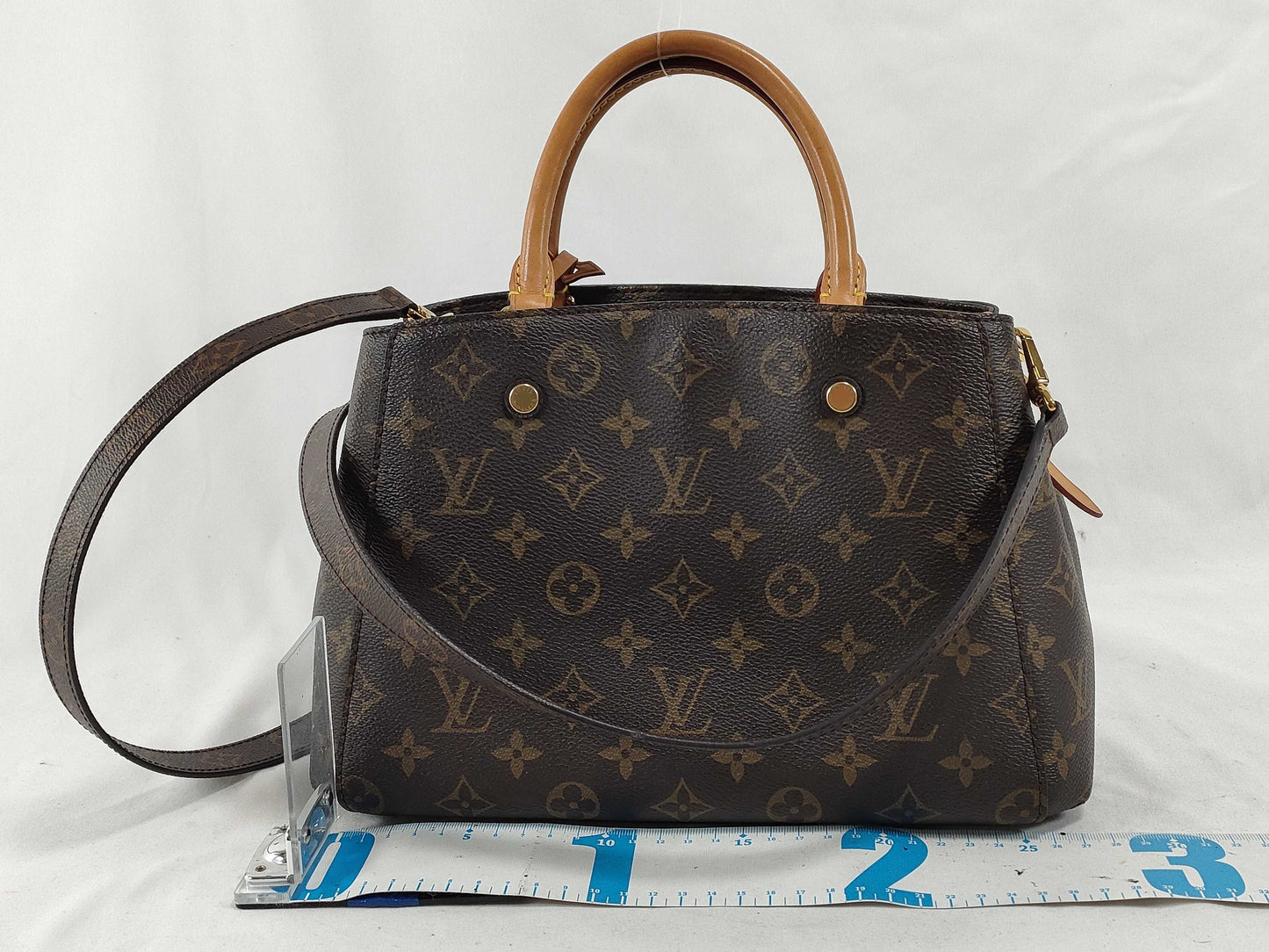 LOUIS VUITTON Monogram Louis Vuitton Montaigne Bag Handbag