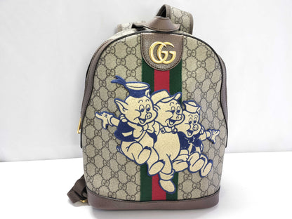 GUCCI GG Supreme GUCCI Backpack Ophidia 3 Pigs Rucksack