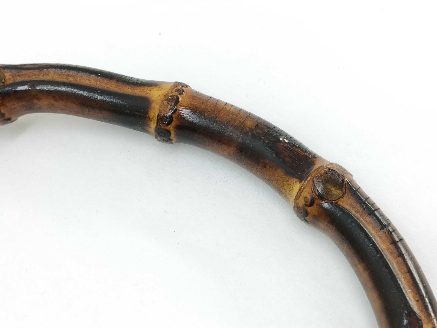 GUCCI Bamboo Gucci 2-way Bag Beige Handbag