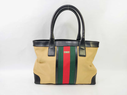 GUCCI Gucci Tote Bag Sherry Line Tote Bag