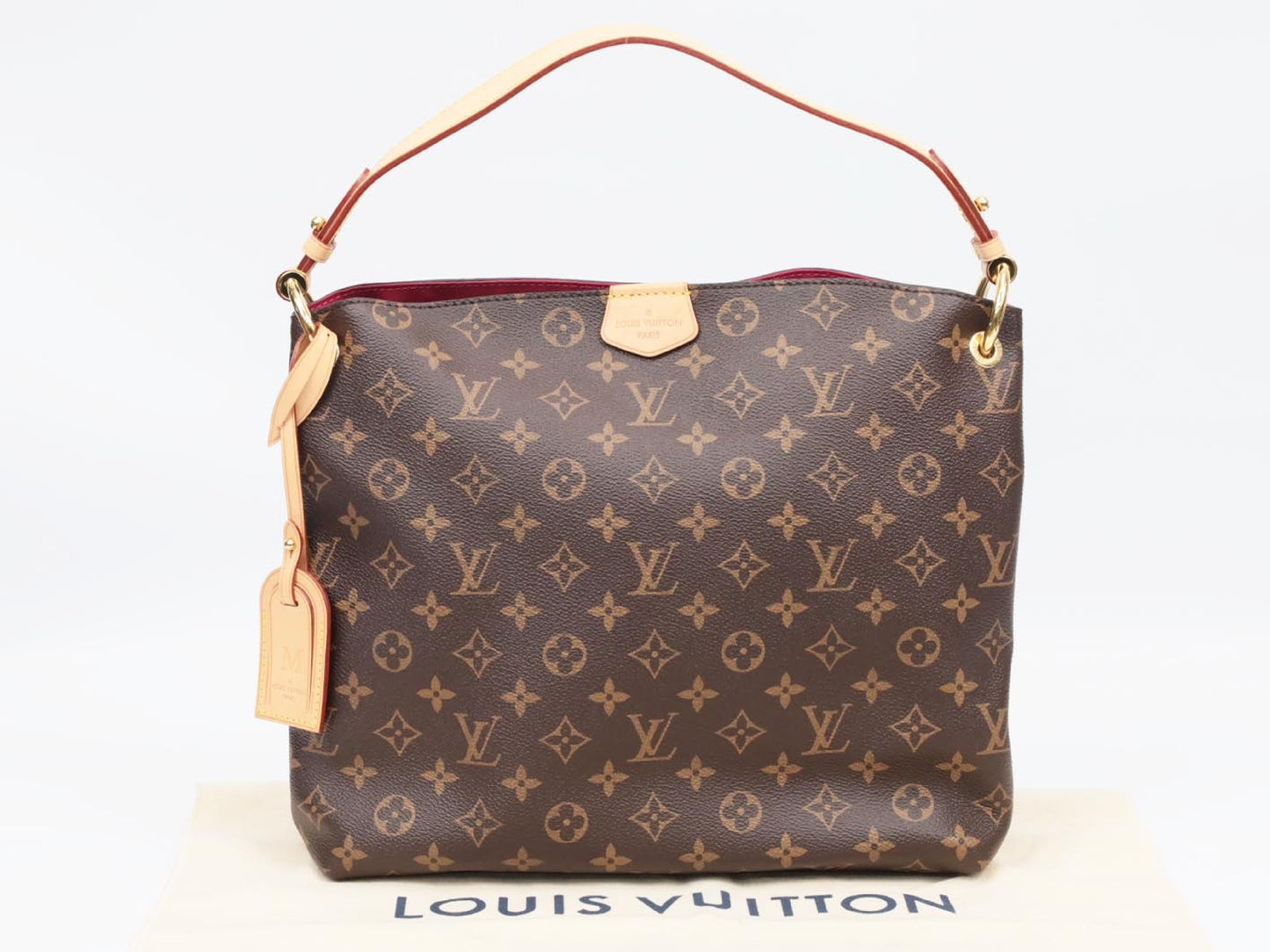 LOUIS VUITTON Monogram Graceful PM M43700 RFID Shoulder Bag
