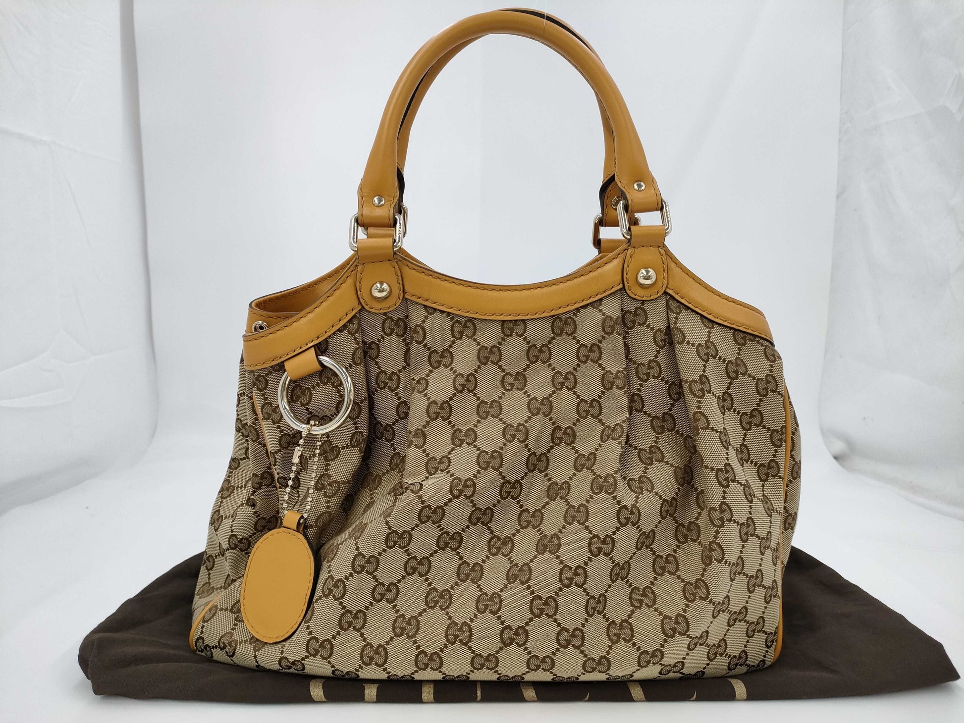 GUCCI GG Canvas Handbag