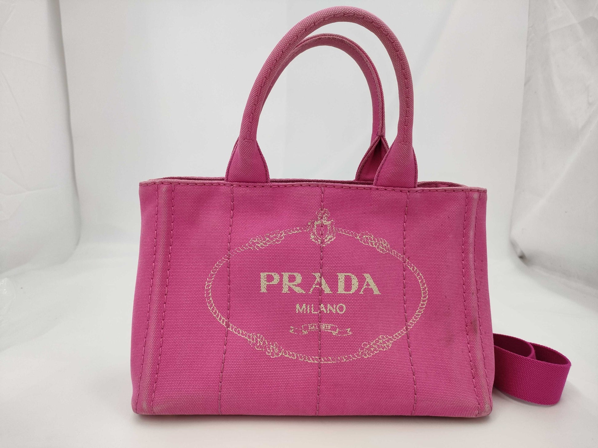 PRADA Kanapa Pink Handbag