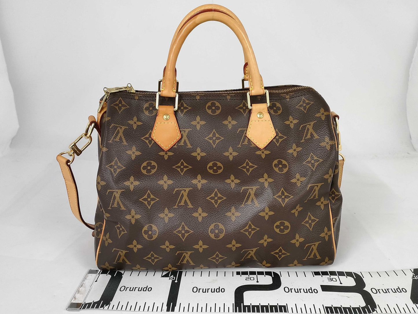 LOUIS VUITTON Louis Vuitton Monogram Speedy 30 Banduriere Shoulder Bag