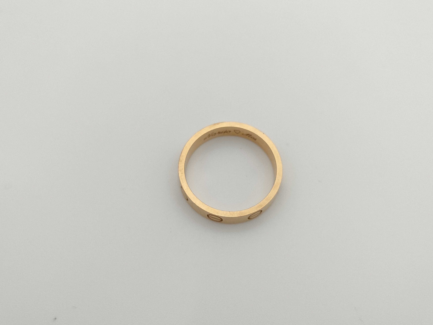 Cartier Mini Love #51 AU750 3.2g Ring 