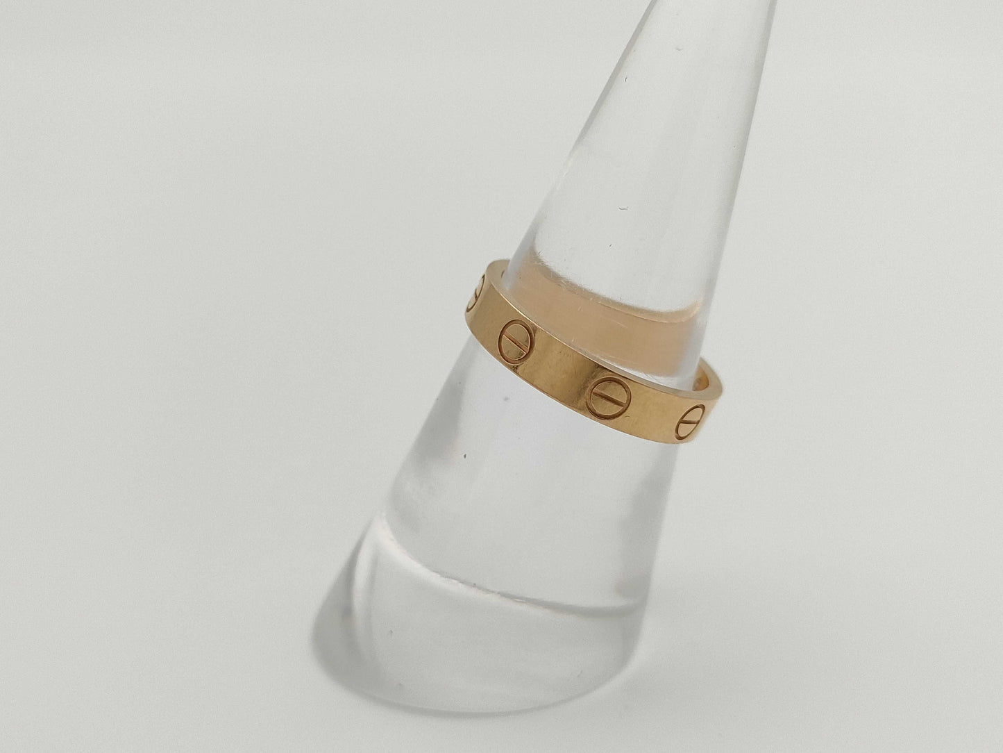 Cartier Mini Love #51 AU750 3.2g Ring 