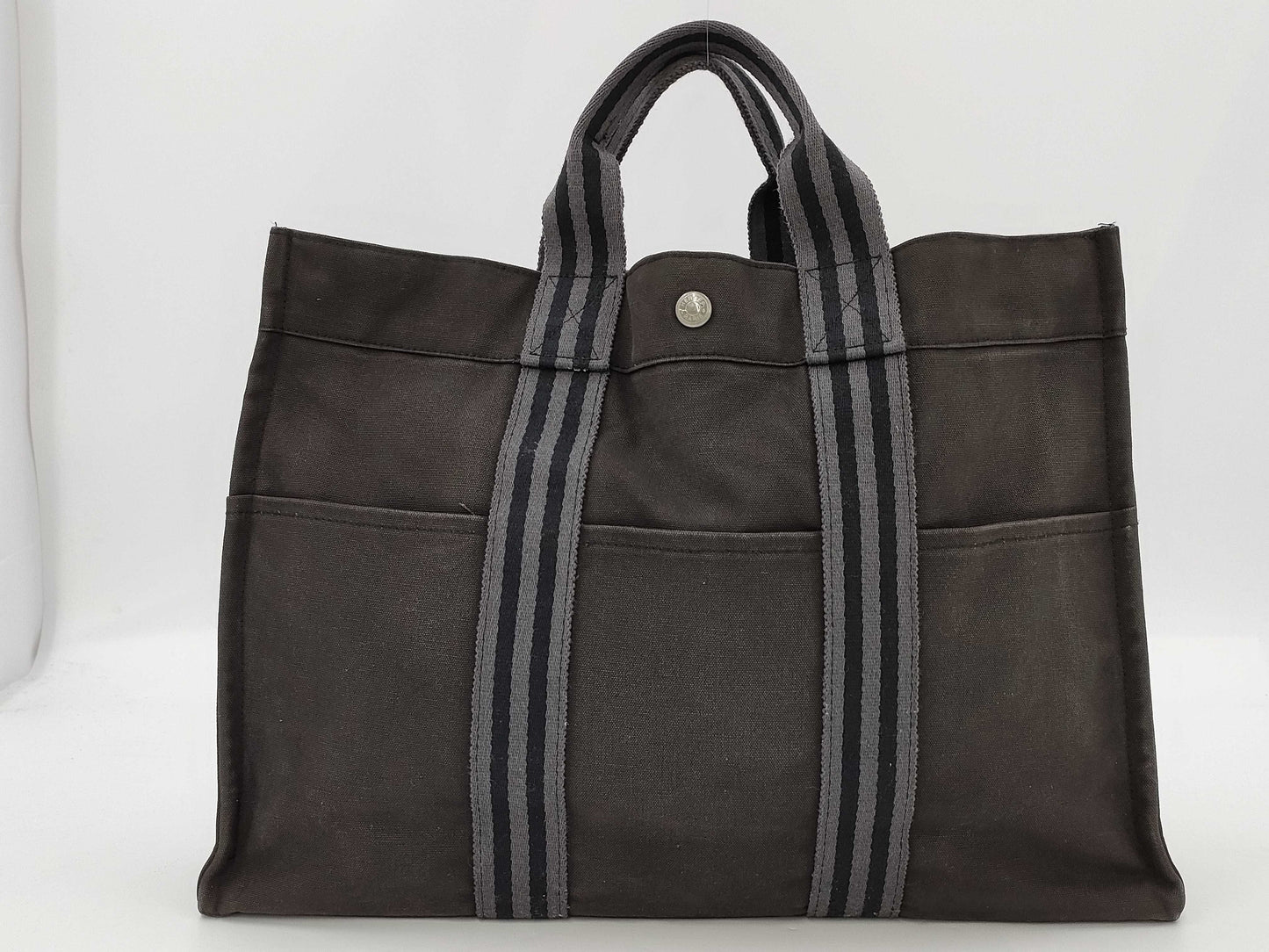 HERMES Canvas Fool-to-MM Tote Tote Tote Bag