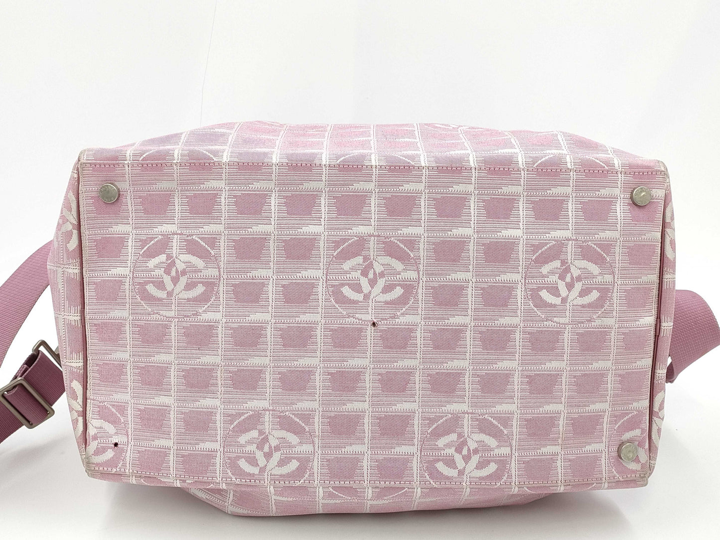 CHANEL Neutral 2way Boston Bag Shoulder Bag