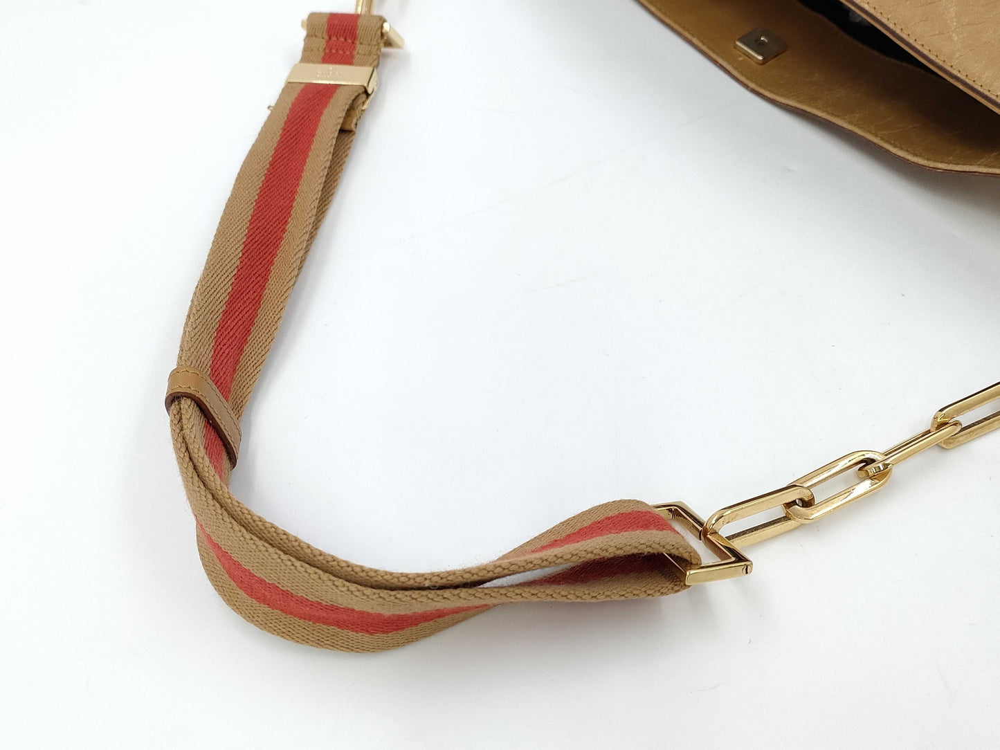 GUCCI Gucci GG Canvas Chain Shoulder Bag Shoulder Bag