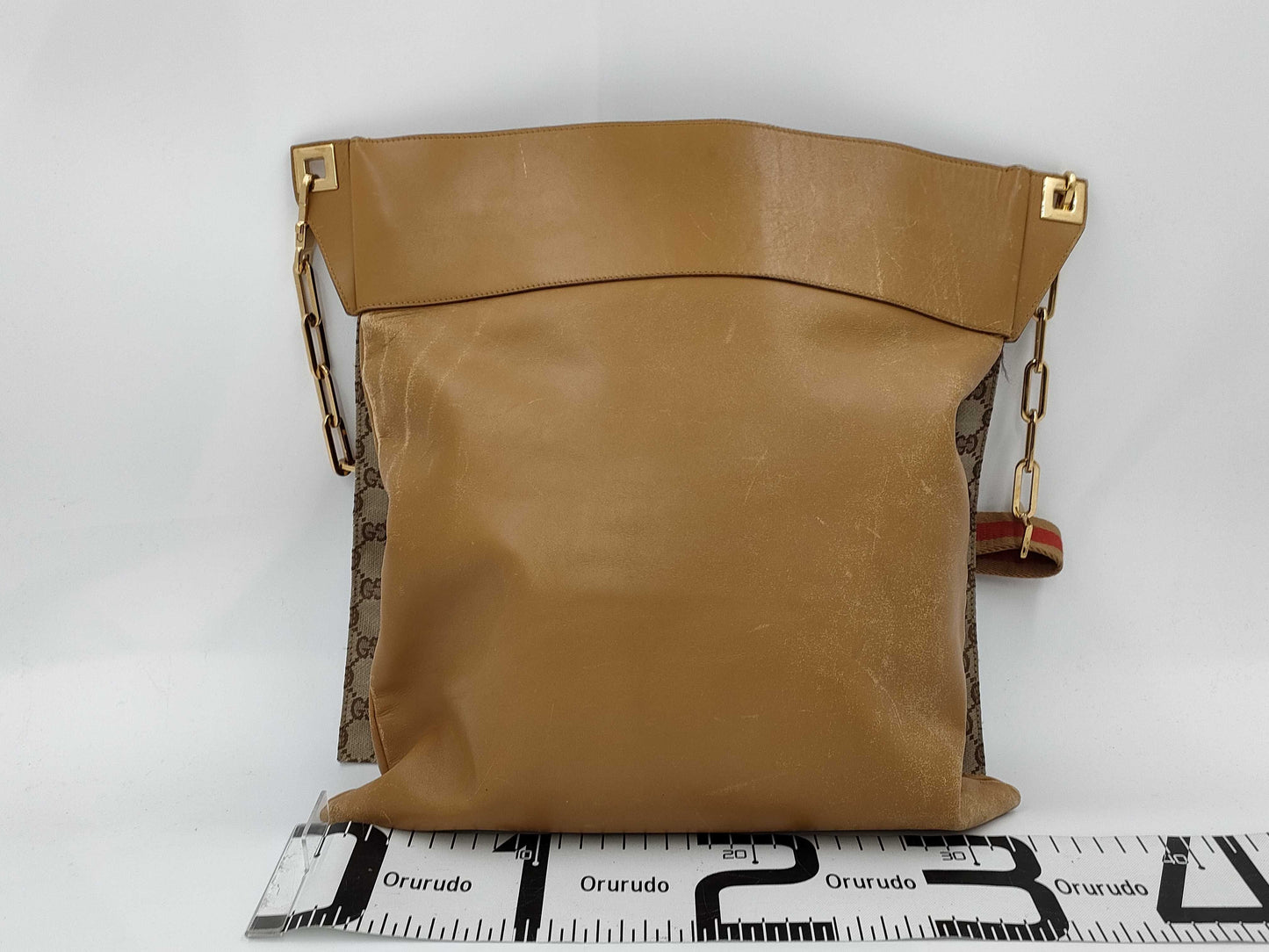 GUCCI Gucci GG Canvas Chain Shoulder Bag Shoulder Bag