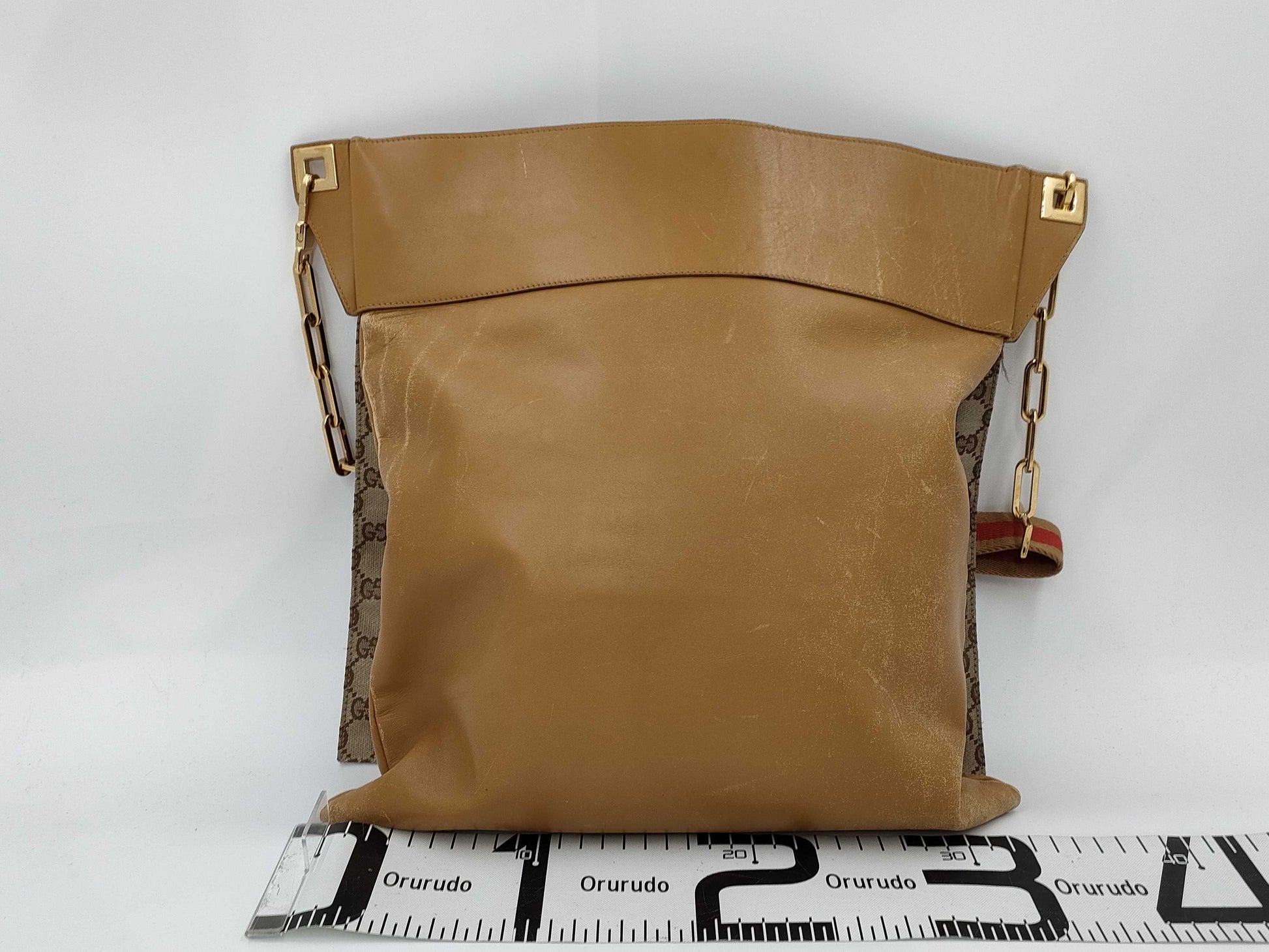 GUCCI Gucci GG Canvas Chain Shoulder Bag Shoulder Bag