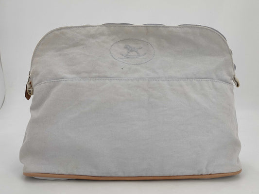 HERMES Canvas Bolly Pouch GM Pouch