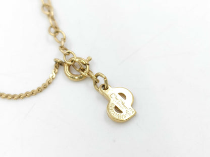 Dior Gold Logo Necklace Necklace