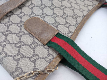 GUCCI GG Plus GUCCI Tote Bag gg Sherry Line Tote Bag
