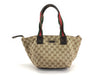 GUCCI GG Canvas GUCCI Handbag gg Sherry Line Tote Bag