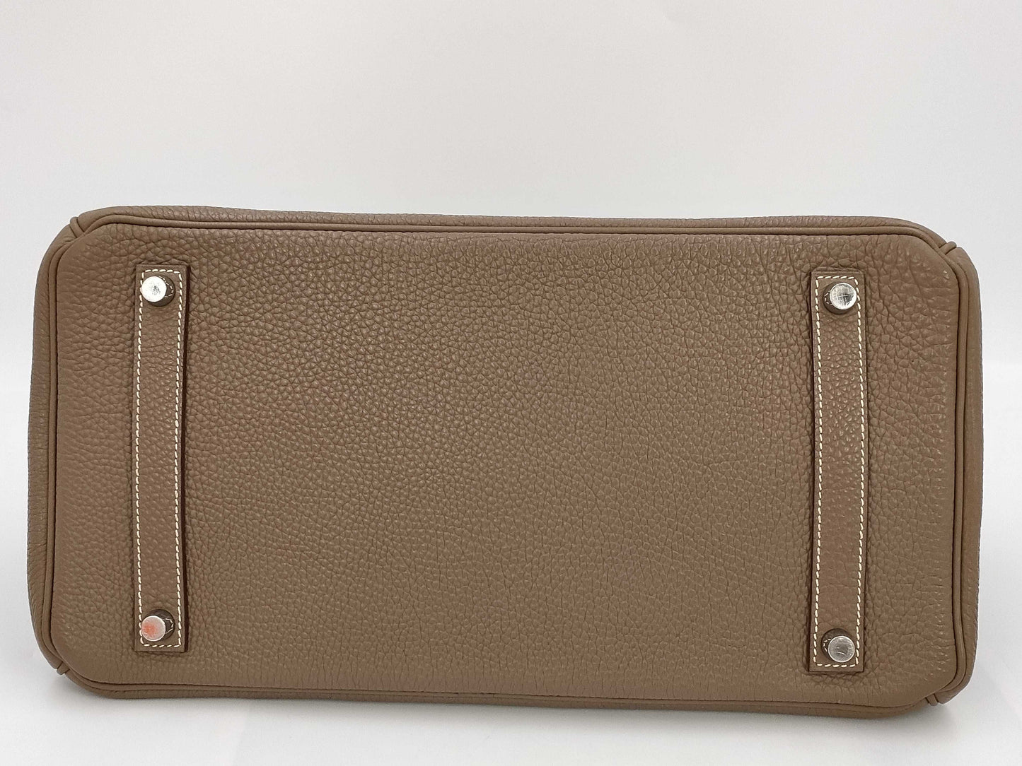 HERMES Birkin 35 Togo Etoup SS □M Engraved Handbag