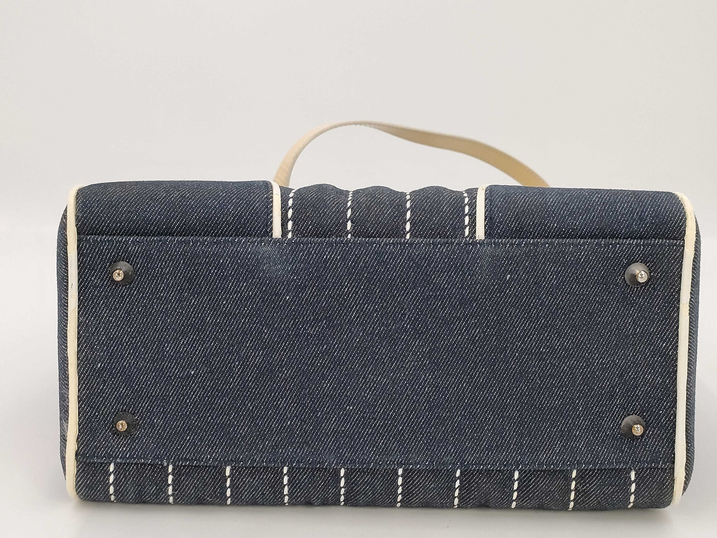 Dior Handbag Denim Blue GP Handbag