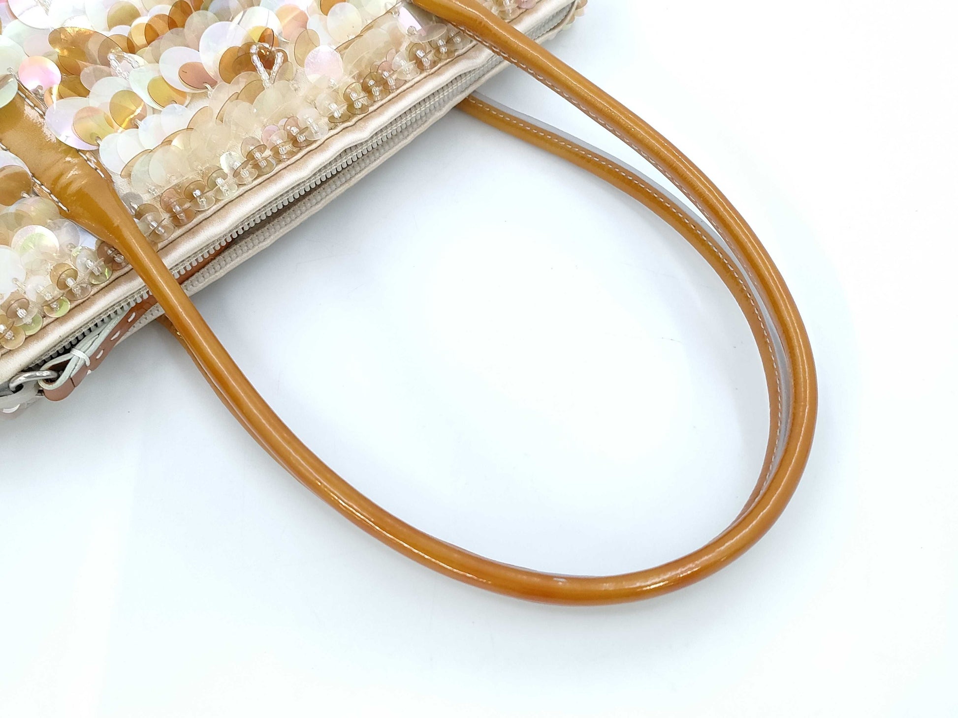 PRADA Purse Sequin Orange SS Handbag