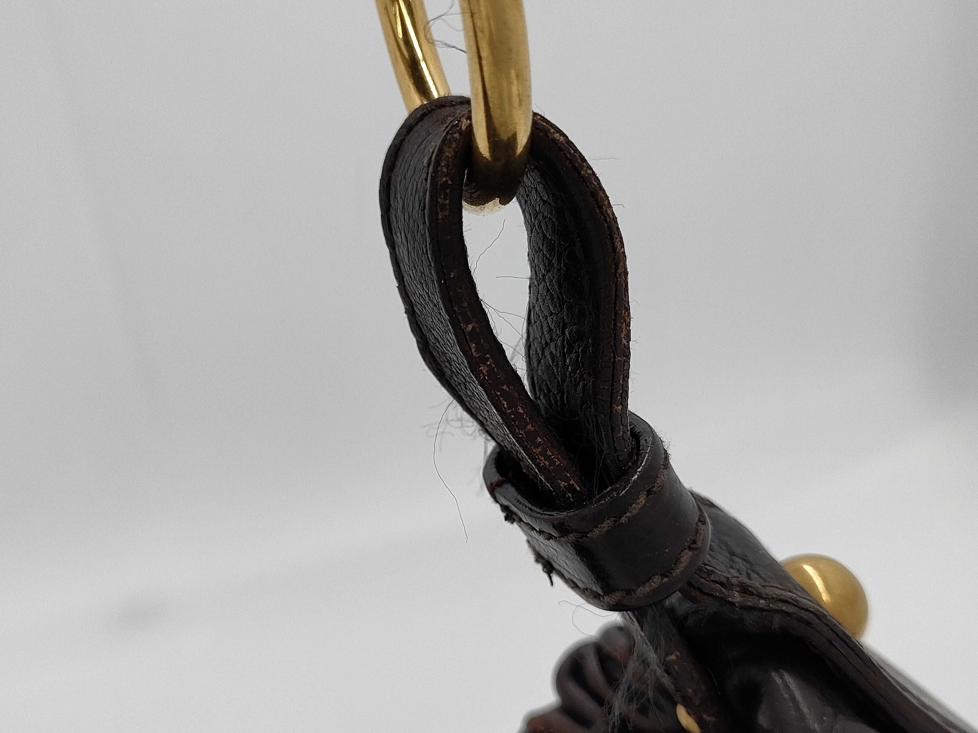 Yves Saint Laurent Mombasa Calfskin Brown GP Bag