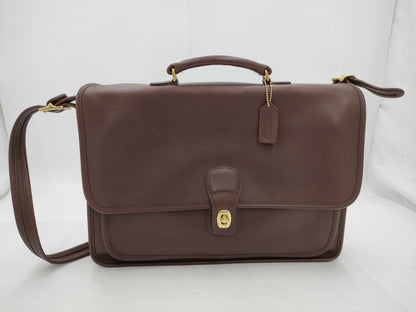 COACH Metropolitan Calf Brown GP Business Bag
