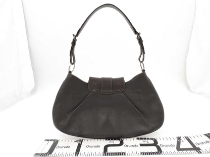 Dior One-Shoulder Calfskin Brown SS Shoulder Bag