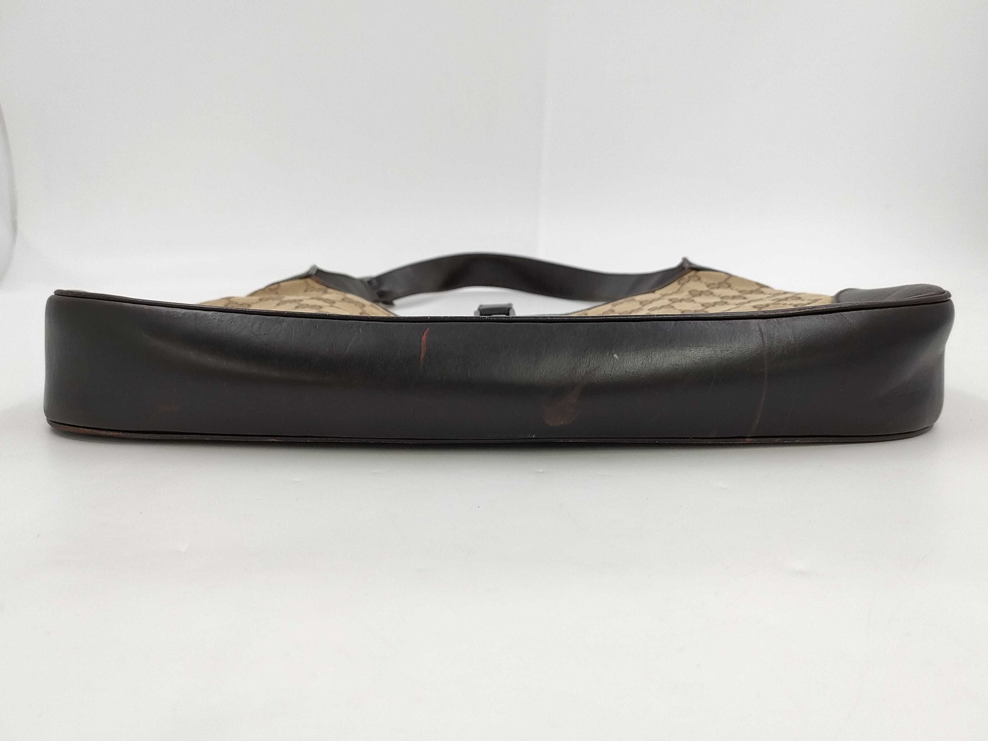 GUCCI Sherry Line Jackie GG Canvas Beige Brown SS Shoulder Bag