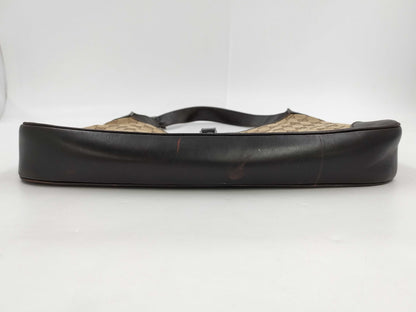 GUCCI Sherry Line Jackie GG Canvas Beige Brown SS Shoulder Bag