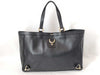 GUCCI GUCCI Abbey Leather Tote Bag 141472 Black/Gold W39cm Tote Bag