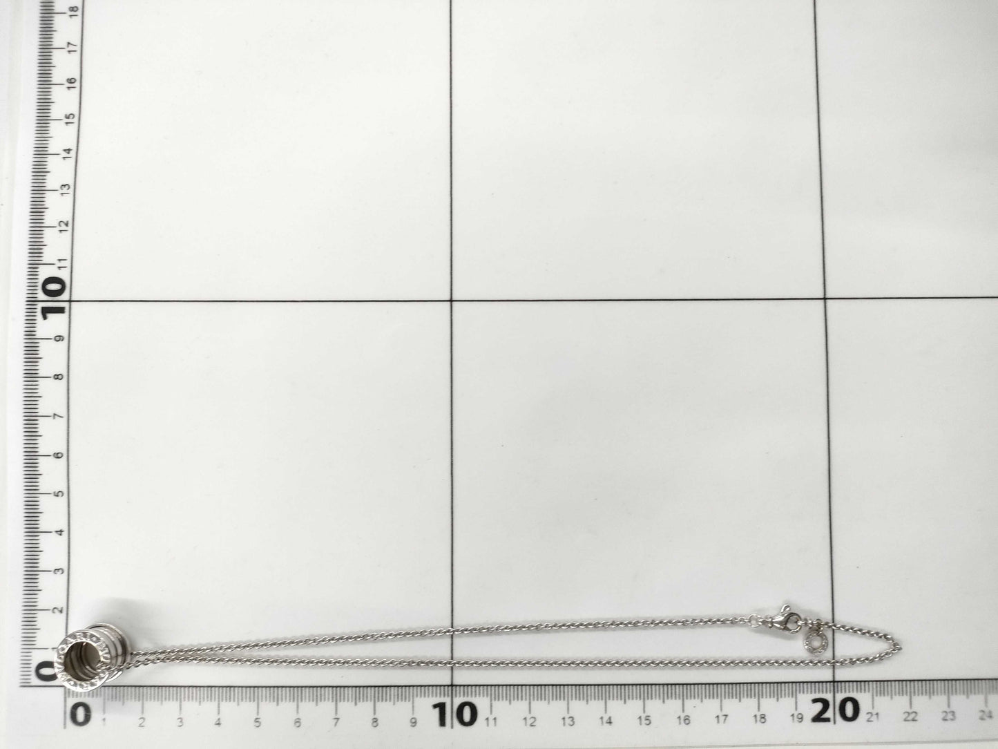 BVLGARI Bezero One WG 750 12.3g Necklace 