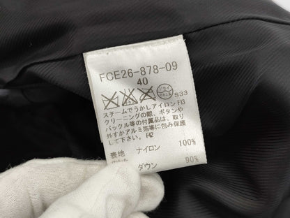 BURBERRY BURBERRY Long Down Coat Black Size 40 Coat