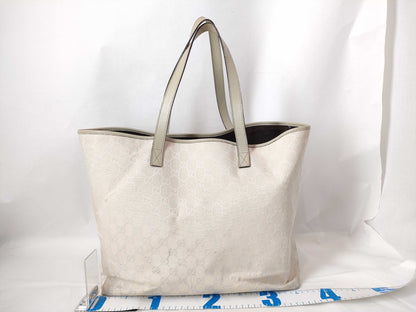 GUCCI GG Canvas GUCCI GG Canvas Tote Bag 257245 Ivory W36cm Tote Bag