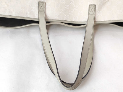 GUCCI GG Canvas GUCCI GG Canvas Tote Bag 257245 Ivory W36cm Tote Bag