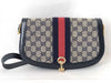 GUCCI GG Canvas GUCCI Supreme Shoulder Bag Navy/Grey W25cm Shoulder Bag