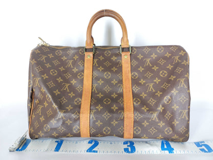 LOUIS VUITTON Monogram LV Monogram Key Pol Bantriere 45 Boston Bag M41418 Boston Bag Without Shoulder Strap
