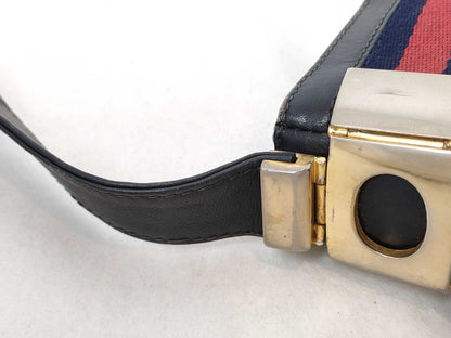 GUCCI GG Supreme GUCCI Supreme Shoulder Bag White/Navy W29cm Shoulder Bag