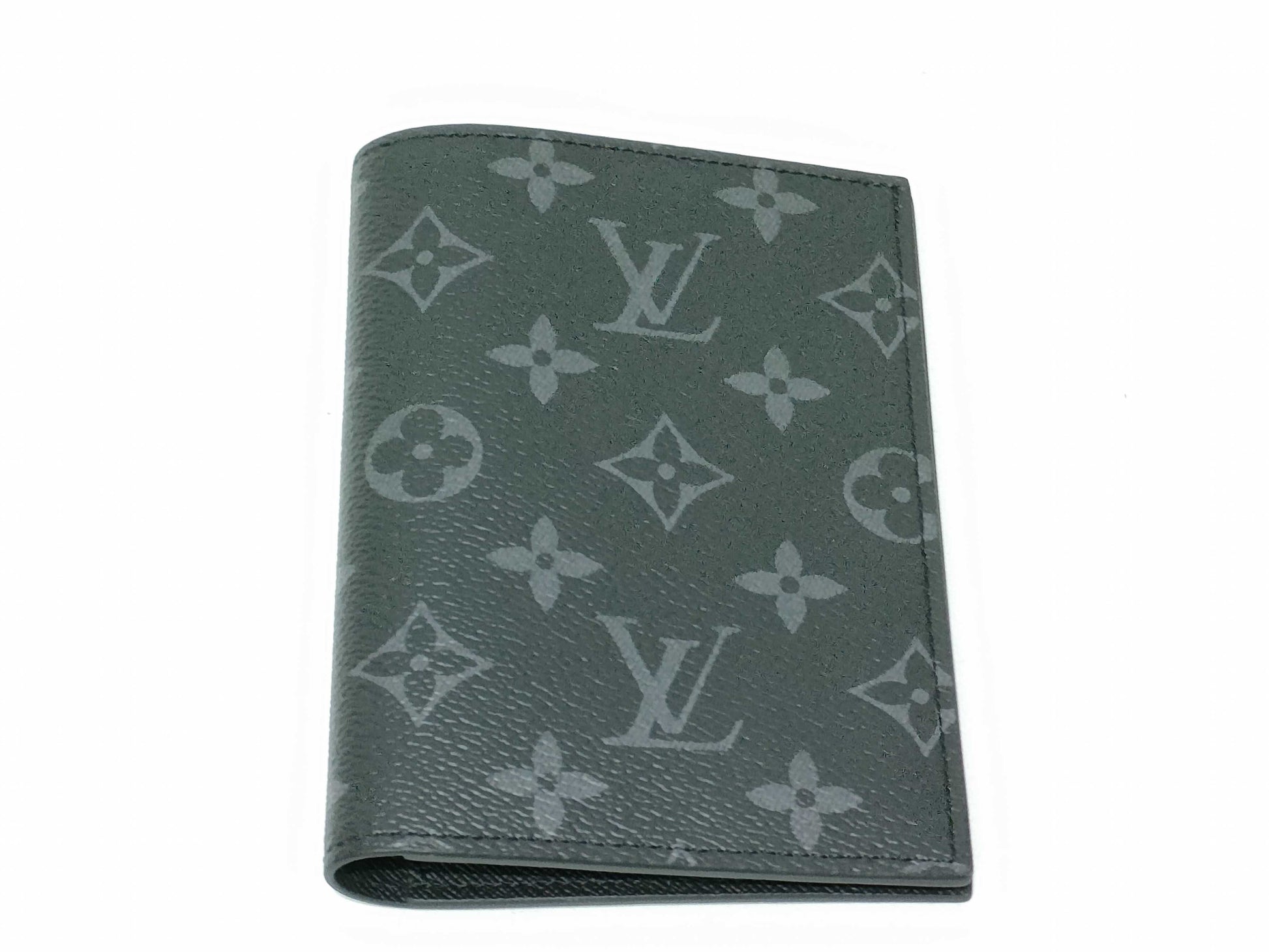 LOUIS VUITTON Monogram Monogram Eclipse Couverture Pass Pole NM M64501 RFID Card Case, Pass Case, Business Card Holder