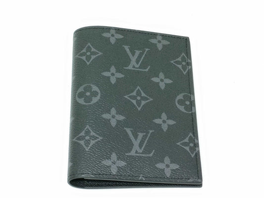 LOUIS VUITTON Monogram Monogram Eclipse Couverture Pass Pole NM M64501 RFID Card Case, Pass Case, Business Card Holder