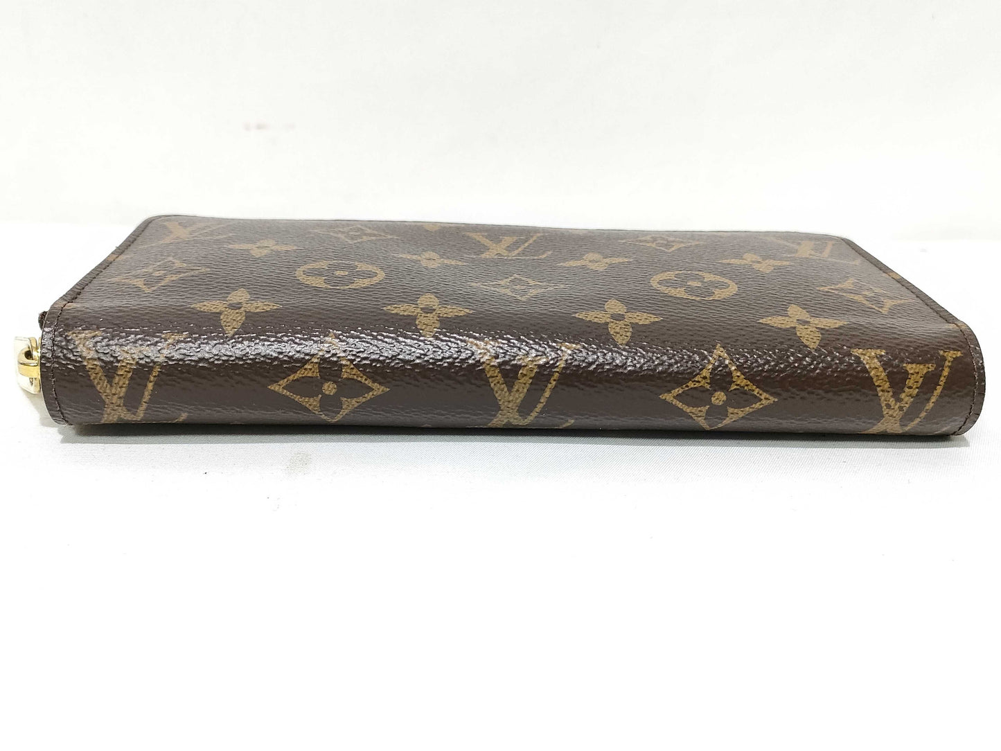 LOUIS VUITTON Monogram Monogram Zippy M41895 CA1139 Fuchsia Wallet