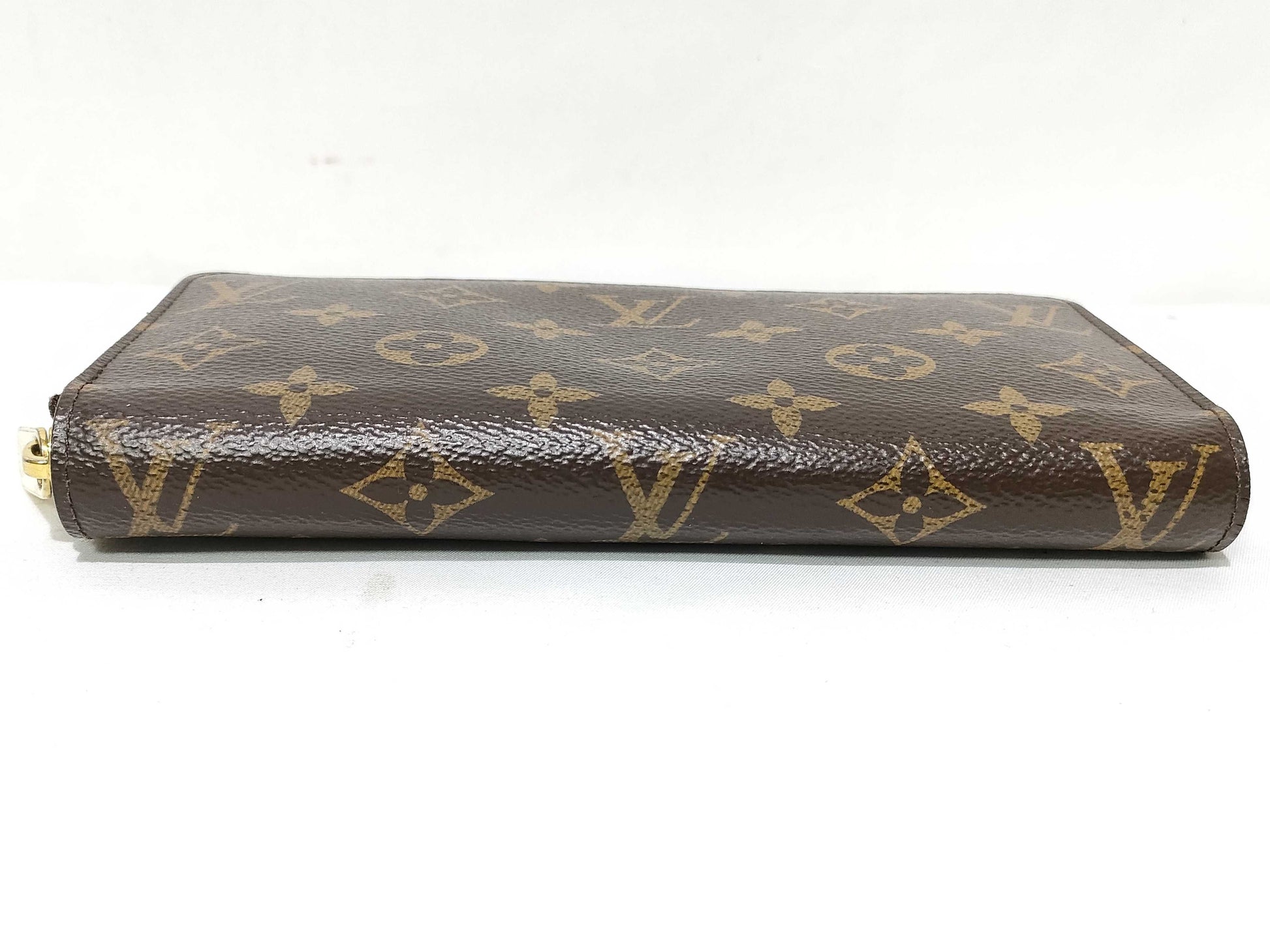 LOUIS VUITTON Monogram Monogram Zippy M41895 CA1139 Fuchsia Wallet