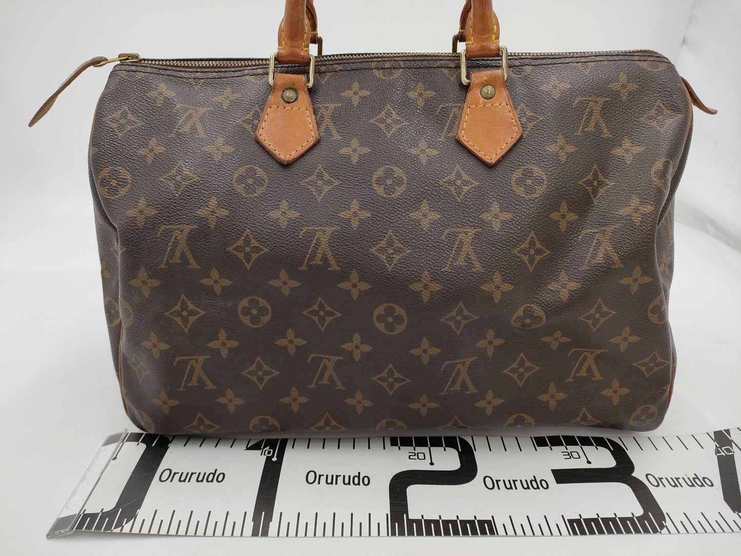 LOUIS VUITTON Monogram Speedy 35 Boston Bag